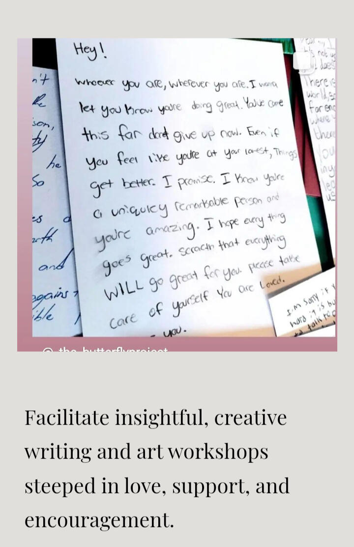 Spreading love through collective work and responsibility.