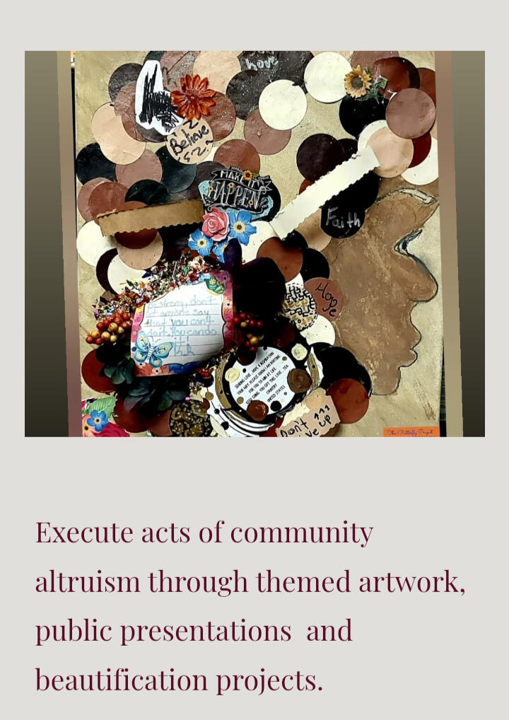 Spreading love through collective work and responsibility.